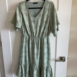 Sage green dress